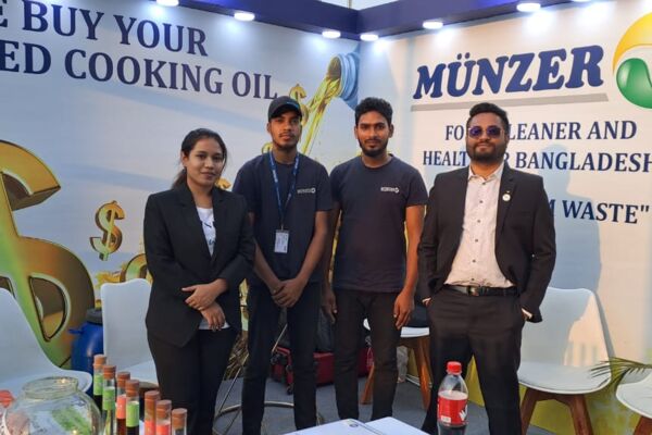 Muenzer collects used cooking oil from more than 1,200 FBOs (Food Business Operators, which include restaurants, hotels, manufacturers etc) in the country to make biodiesel. Photo: Noor A Alam