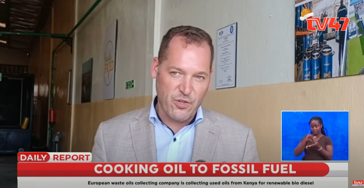 Special segment: Cooking oil to fossil fuel
